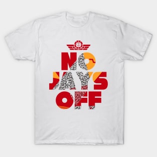 No Jays Off Cardinal Red T-Shirt